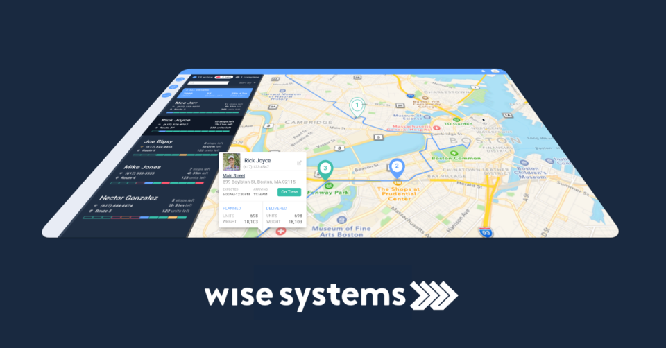 screenshot of Wise Systems